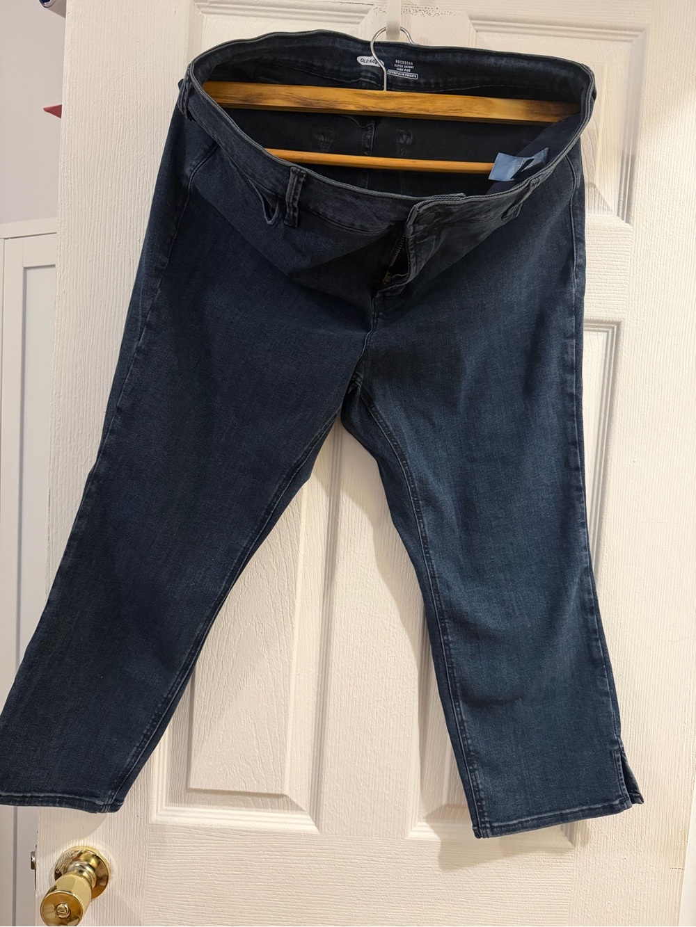 18W Short Blue Women's Straight-Leg Jeans